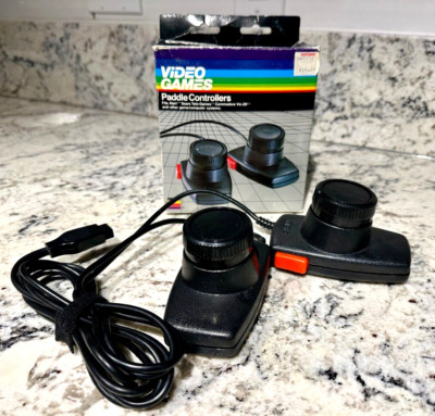GEMINI Paddle Controllers Atari 2600 Sears Tele Commodore Vic20 Vintage 1983 IOB