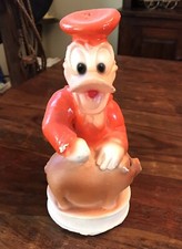 Vintage Disney Donald Duck COIN BANK Plaster/Chalkware 1960s-70s