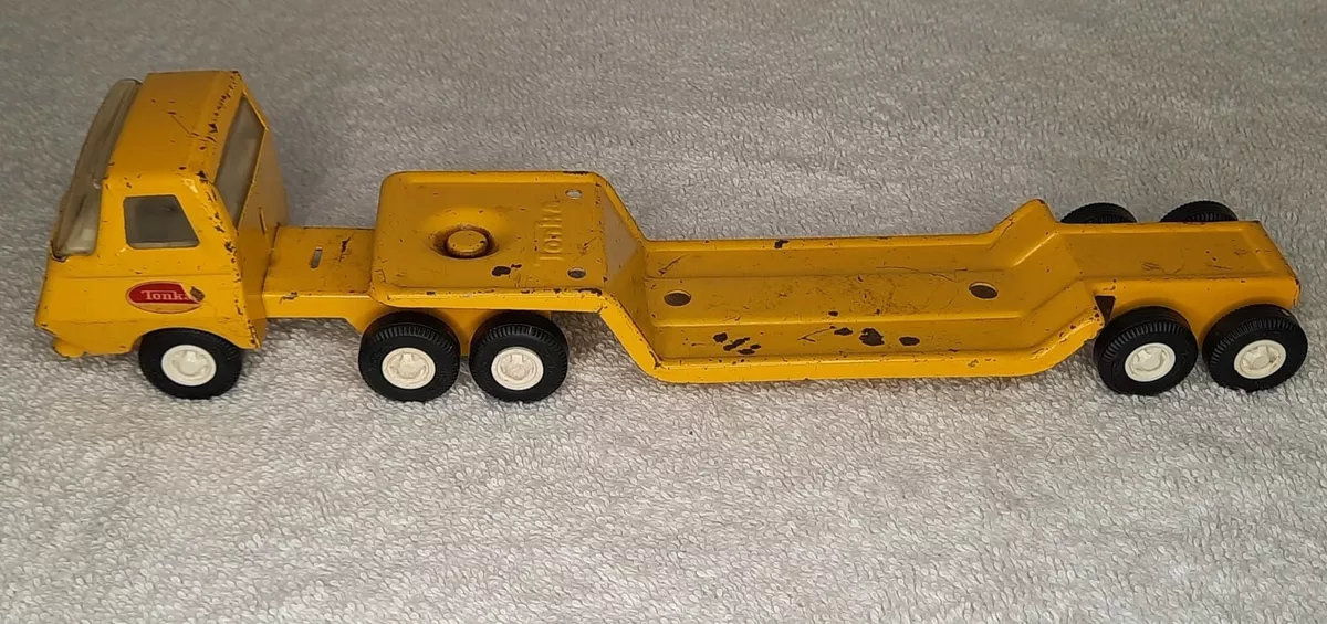 Vintage Tonka Truck Hauler Yellow eBay