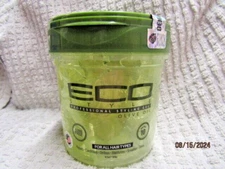 ECO~~OLIVE OIL~~ALCOHOL FREE~~PROFESSIONAL STYLING GEL~~MAX HOLD 16 OZ