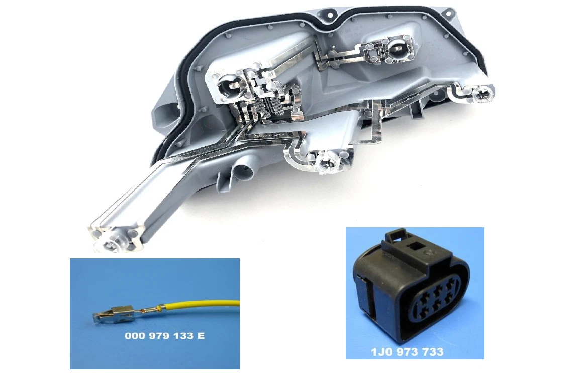 Audi tt mk2 rear tail light repair kit deals