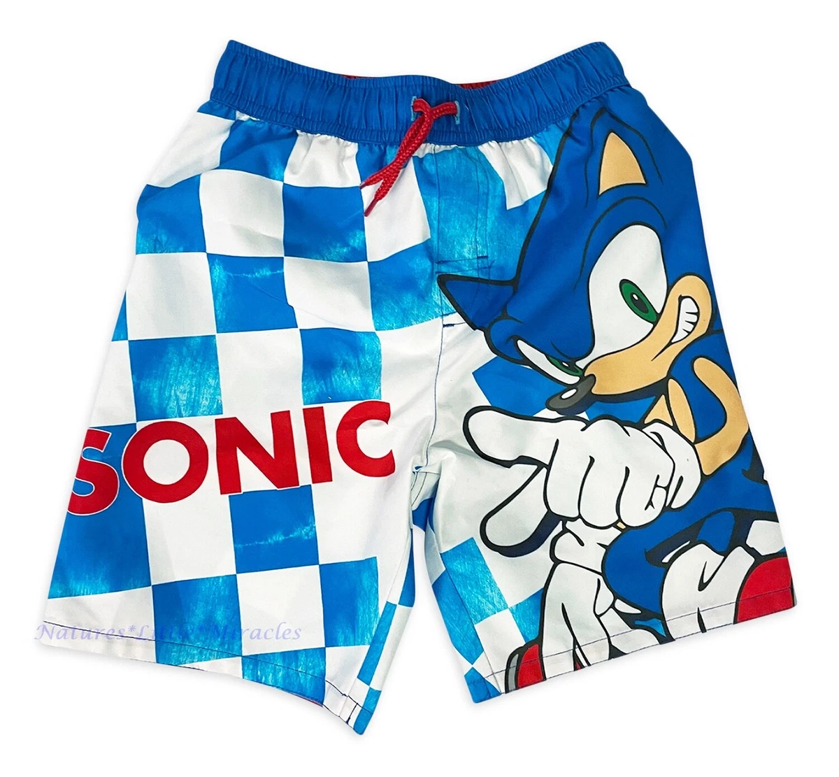 Sonic the hedgehog swim shorts sale