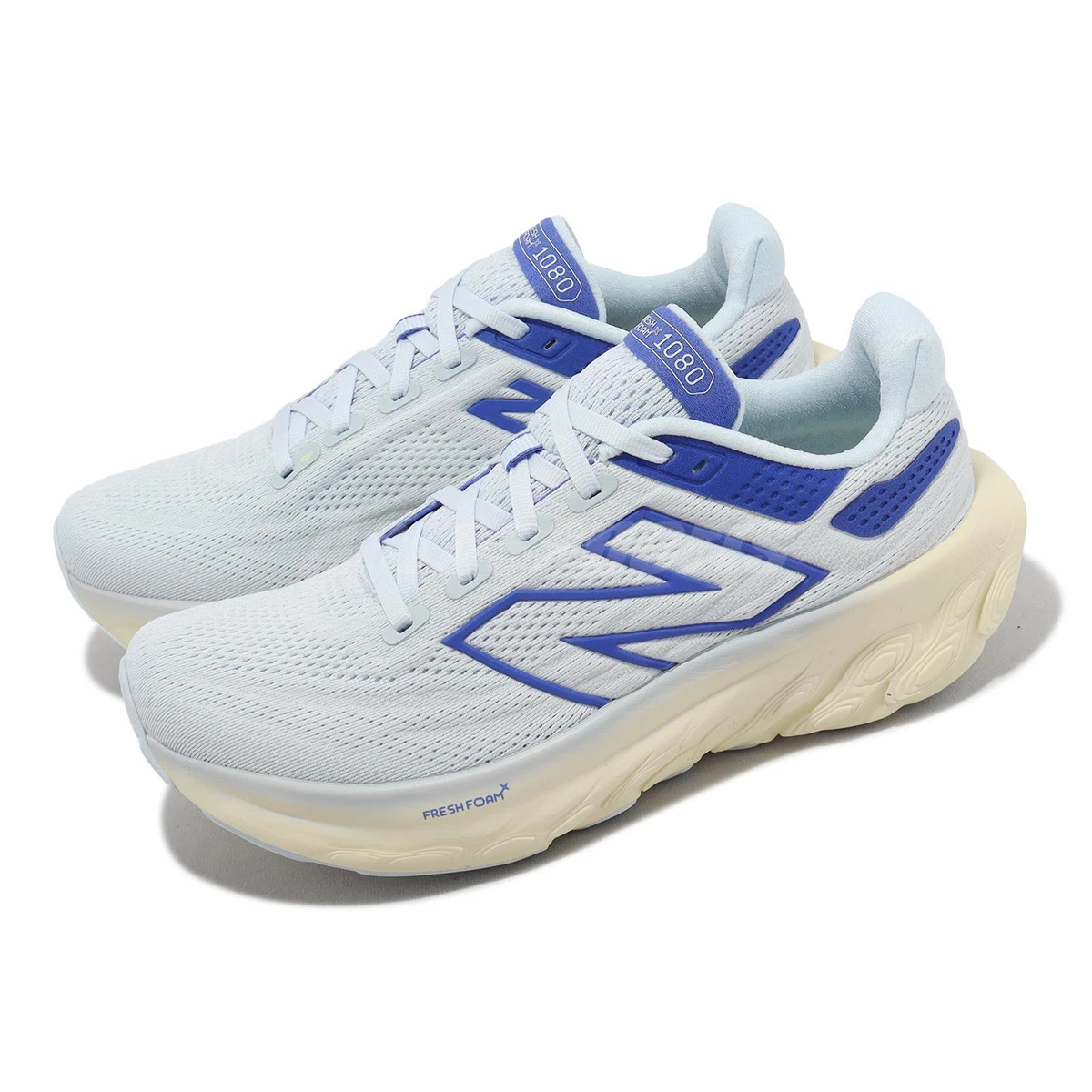 New Balance Fresh Foam X 1080 V13 D Wide NB Blue Beige Women Running W1080D13 D