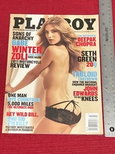 Playboy Magazine March 2011 • Playmate Ashley Mattingly • Winter Ave Zoli 🔥