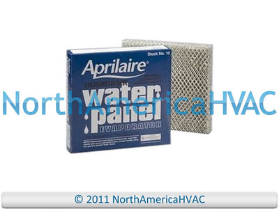 OEM #10 10 Aprilaire Furnace Luftbefeuchter Wasser Panel Filter Pad 500 550