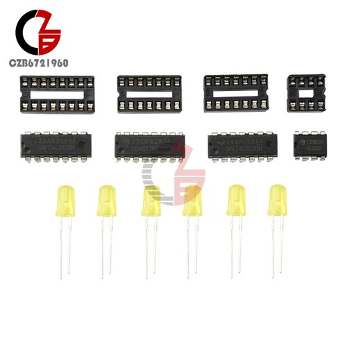 DIY Simulation Auto Licht Löten Elektronik Kit mit Batterie Box Schweißen Lernen - Bild 21 von 26