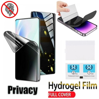 Pellicola Protettiva In Idrogel Opaco Anti-Impronta Per OPPO Reno 4 5G - Con Spatola E Kit Applicazione