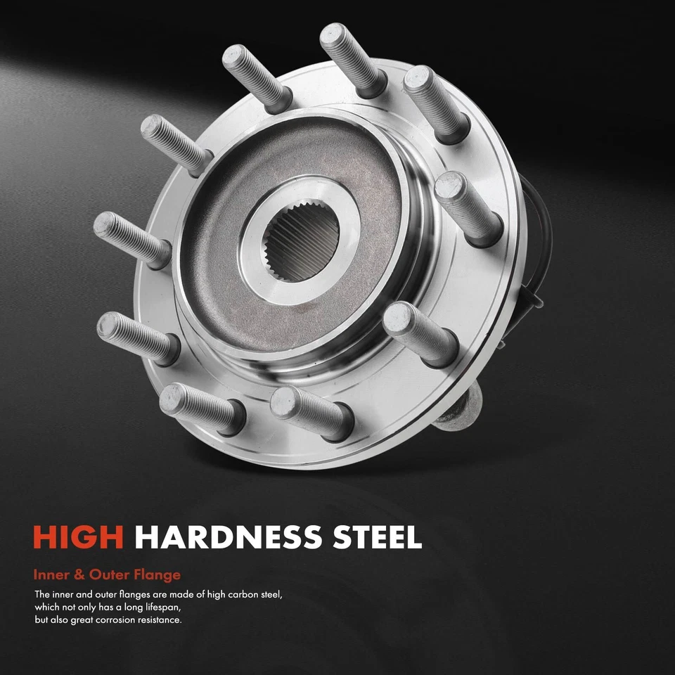 2x Conjunto de buje de cojinete de rueda delantera izquierda y derecha para Dodge Ram 4500 Ram 5500 Ram Foto 4 de 4