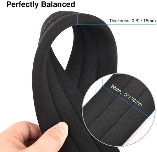 LEKATO LGS-2 Bass Electric Guitar Strap 3 inch Wide Holder Adjustable 6 Picks - Picture 9 of 12