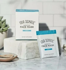 Four Sigmatic Superfood Edible Face Mask Reishi Purify 10 Pack Chocolate Brownie