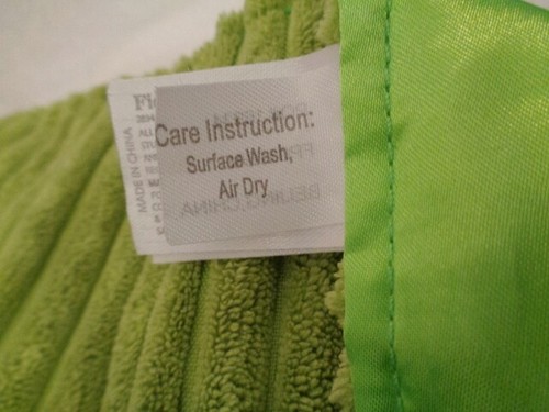 Monkey Brown Green Ribbed Plush Satin Fiesta 10" Baby Security Blanket Rattle - Picture 8 of 9