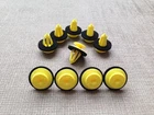 10X TRIM LINING PANEL CLIPS BUMPER WINDOW BOOT DOOR BODY CAR MERCEDES-BENZ