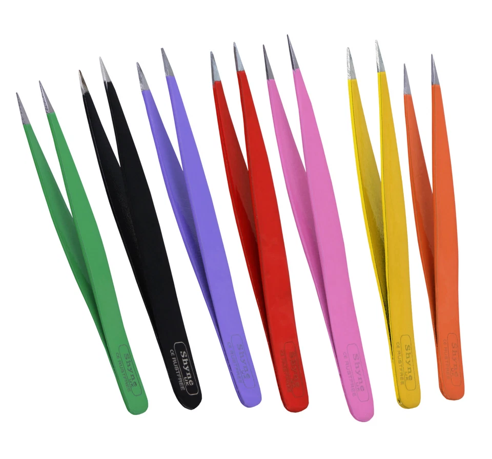 SHYNE U.K Professional Eyebrow tweezer Pointed plucker hair remover Tweezerette