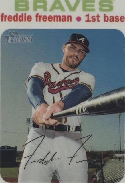 2020 Topps Heritage - Freddie Freeman #THC-263 - 1 of 1