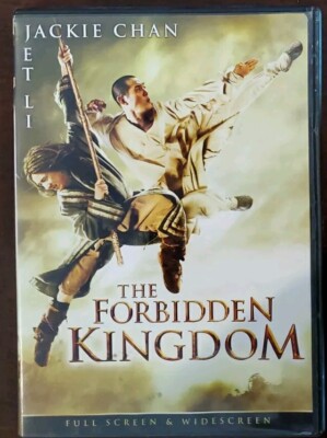 The Forbidden Kingdom (DVD, 2008 Widescreen) Jackie Chan Jet Li