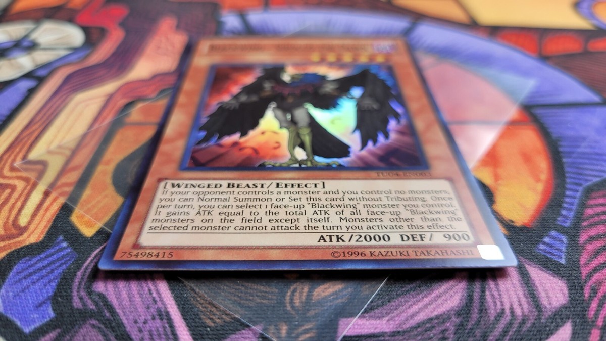 ✨Blackwing - Sirocco the Dawn Super Rare TU04-EN003 Yugioh