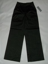 ANNE KLEIN Wide Leg HIGH WAIST WOOL Dress PANTS Slacks Womens Size 4 325 NEW
