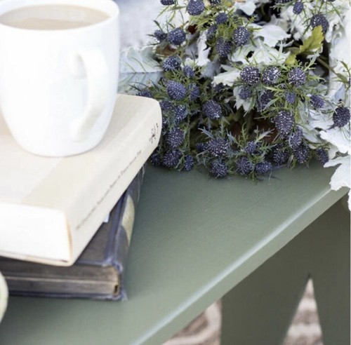 Fusion Mineral Paint - Bayberry Furniture Paint Self Levelling Paint Olive Green - Picture 2 of 4