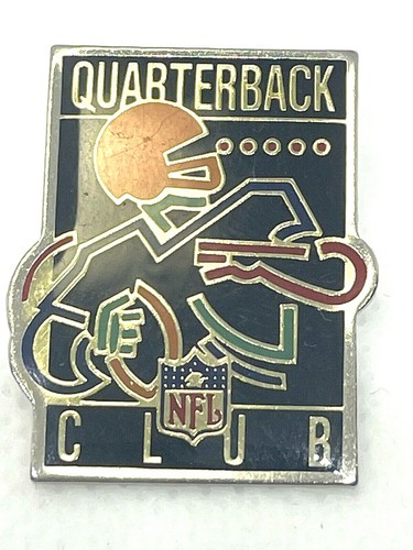 Quarterback Club NFL Football Peter David 1991 Lapel Collectible Pin - 第 1/4 張圖片