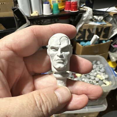 Mego FTC Zica Custom Marvel Avengers Vision Head 8  Size 1/9 V2