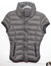 Napapijri Short Sleeve 90% Duck Down Jacket Women’s Size Small Grey