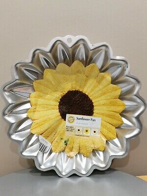 Sunflower Cake Pan Wilton 2007 New Aluminum Flower Pan