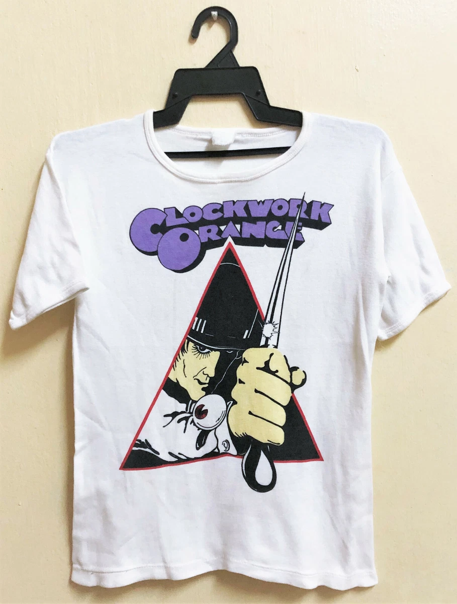 VINTAGE 70s A CLOCKWORK ORANGE MOVIE FILM T-SHIRT PUNK STANLEY