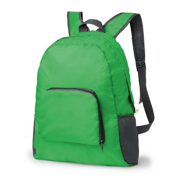 Sac à dos à plier rouge idéal pour randonnée et sorties urbaines - 3