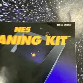 Nintendo NES Cleaning Kit Yellow Instruction Manual Only  1989