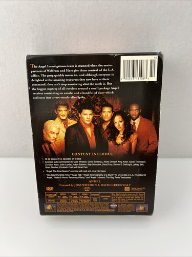 Angel: Seasons 1-5, Complete Series DVD Lot - Pre-Owned - Picture 19 of 20