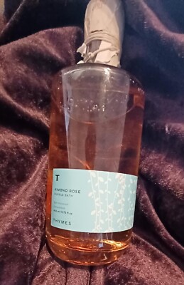 THYMES KIMONO ROSE BUBBLE BATH~15.75 FL OZ GLASS BOTTLE