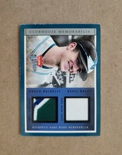 2004 Fleer Platinum Rocco Baldelli Dual Jersey 3 Color Patch Tampa Devil Rays