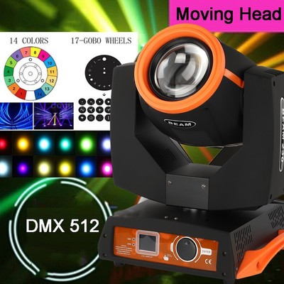 230W 7R Moving Head Stage Lighting RGBW Gobo LED DMX Beam Disco Party Show Light