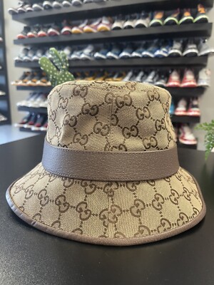 GUCCI GG Marmont Supreme Monogram Bucket Hat Large 59 Cm Retail