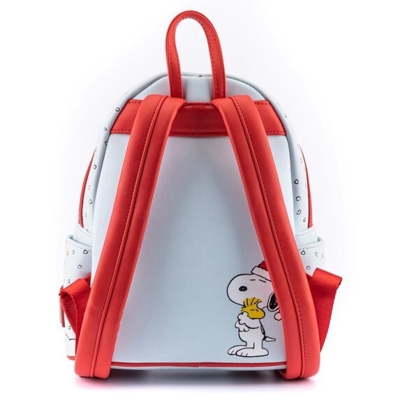 Loungefly Peanuts Snoopy and Woodstock Glow in the Dark Mini Backpack image 4