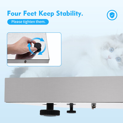 200Kg Vet Veterinary Animal/ Greyhound /Dog Scale New Floor Scales L 103* W 53cm