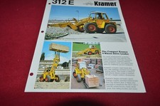 Kramer 312E Wheel Loader Dealer's Brochure DCPA9