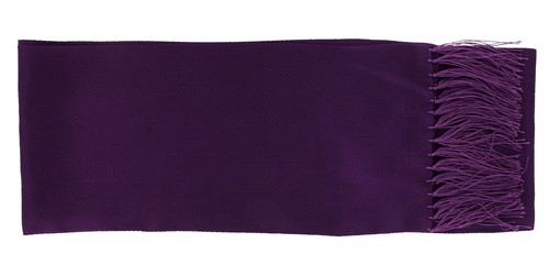 Michelsons of London Narrow Textured Silk Dress Scarf - Picture 20 of 20