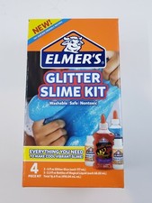 Elmer's Glitter Slime Kit Everything you Need to Make Glitter Slime 4 Piece Kit