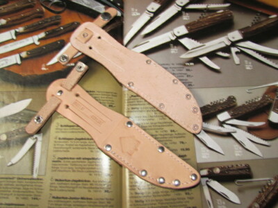  PUMA MESSERSCHEIDE für Solingen Puma Fahrtenmesser mit Klingenlänge 8 cm.