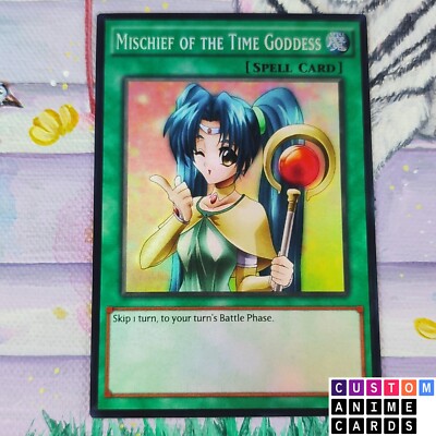 Mischief of the Time Goddess ANIME EFFECT HOLO card