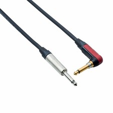 Cavo Jack 6,3 Silent 90° Neutrik mono dritto Chitarra Acustica Classica Basso