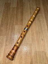 Shakuhachi 1 Shaku 8 Sun Gakuo Akeboyama Takurinken Gold Wound Mouthpiece