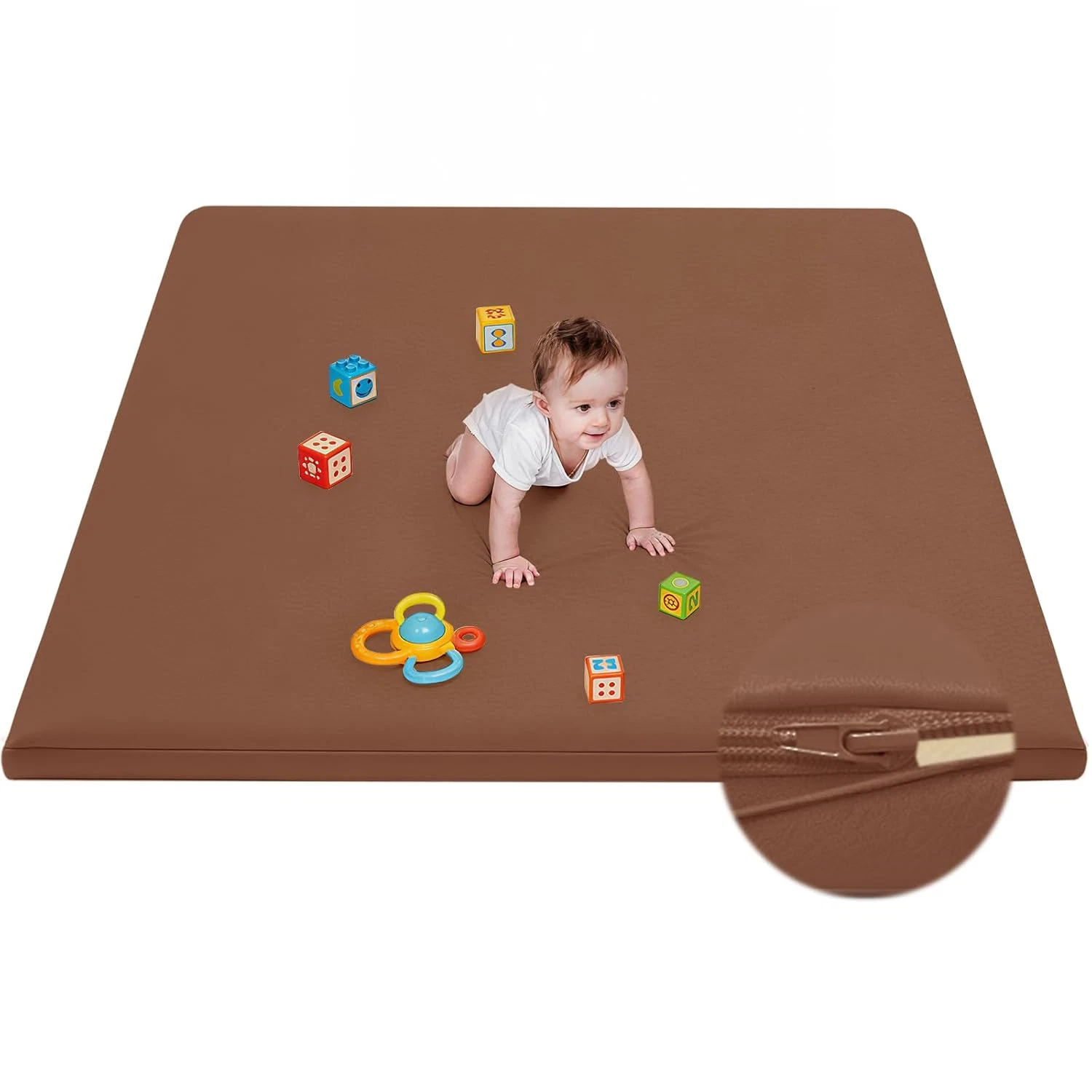 Waterproof Memory Foam Baby Play Mat - Soft Safe Area for Infants & Toddlers
Opens in a new window o