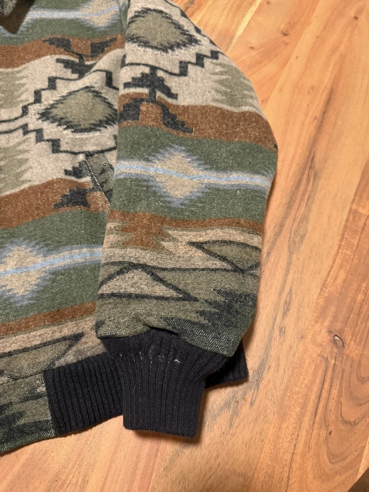 Chaqueta de Lana Pendleton Alta Calidad Western Wear AZTEC Multicolor Mujer’s L Foto 2 de 4