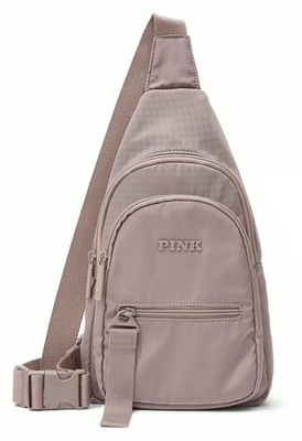 Victorias Secret LEATHER MESSENGER Bag Convertible Backpack Shoulder Crossbody Victoria main image 4