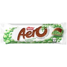 Nestle Aero Peppermint Bubbles Chocolate Bars, 24x41g/1.4oz