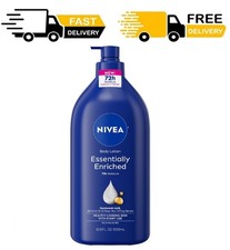 NIVEA Essentially Enriched Body Lotion for Dry Skin with Hyaluronic Acid and Alm