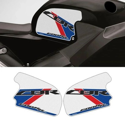 For Honda CBR600RR 2013-2017 Side Fuel Tank Protector Cover Knee Grip Pad white