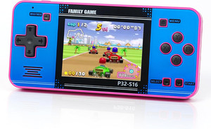 Jeu de poche pour les enfants ,Construire 220 32-bit Jeux vidéo, 3.0” IPS Écran
